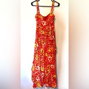 Fun Floral Summer Dress sz M